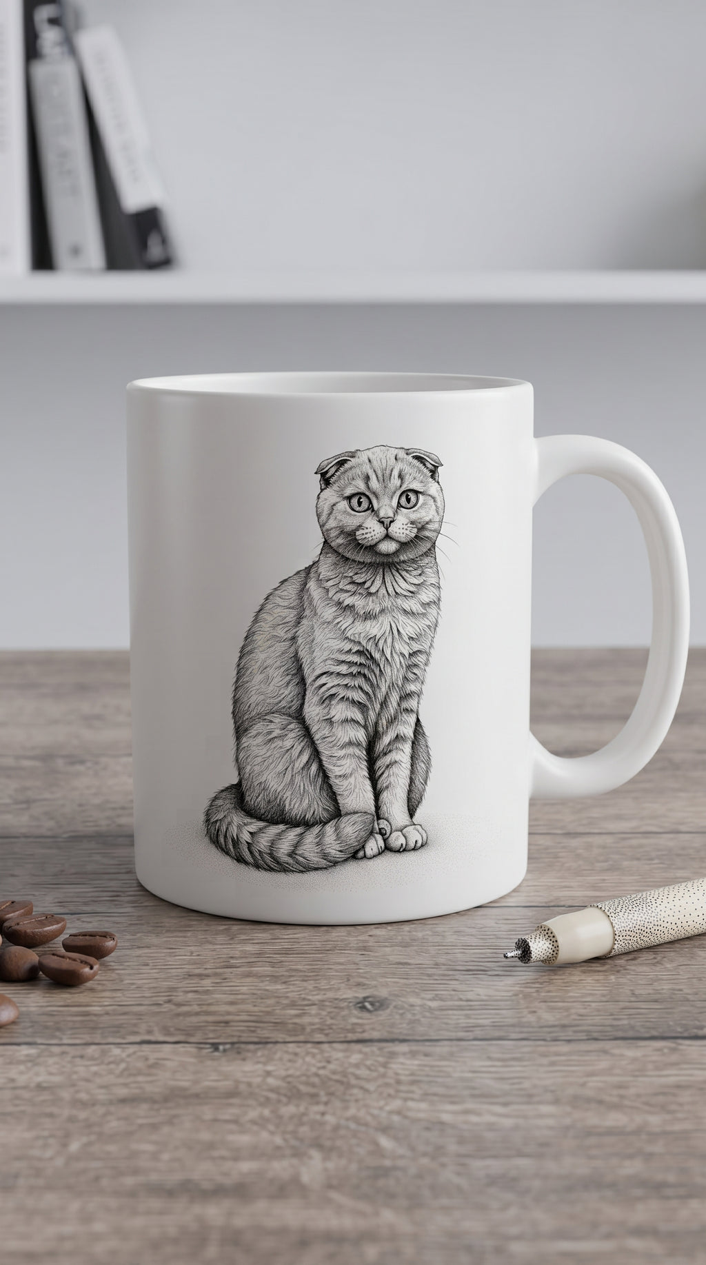 Personalised pet photo & text ceramic mug - custom gift for pet parents | Highton Gifts