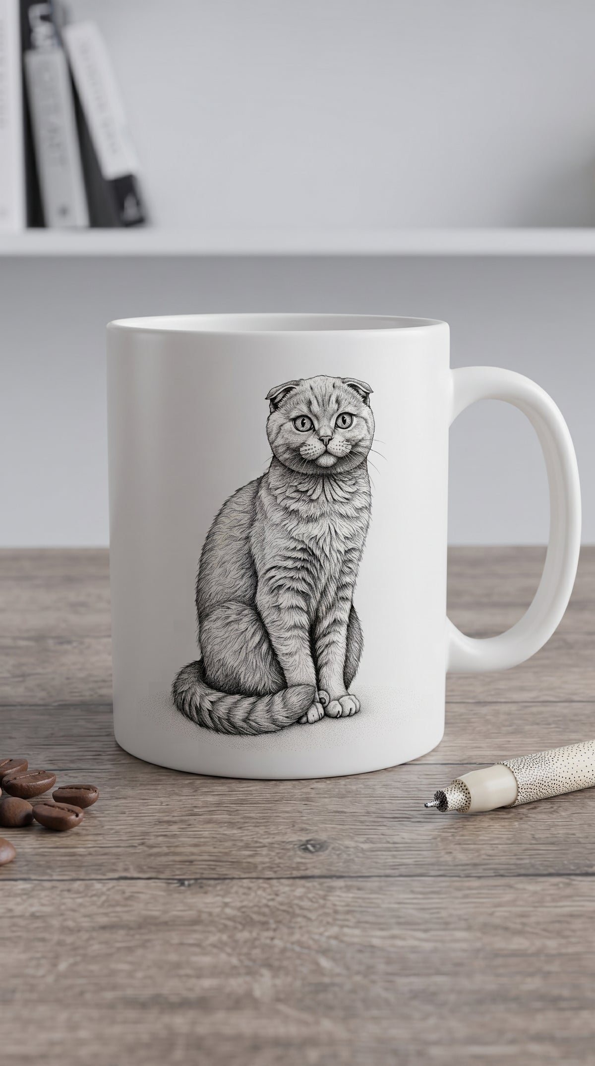 Personalised pet photo & text ceramic mug - custom gift for pet parents | Highton Gifts
